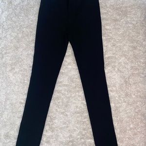 High waisted skinny jeans w/stretch